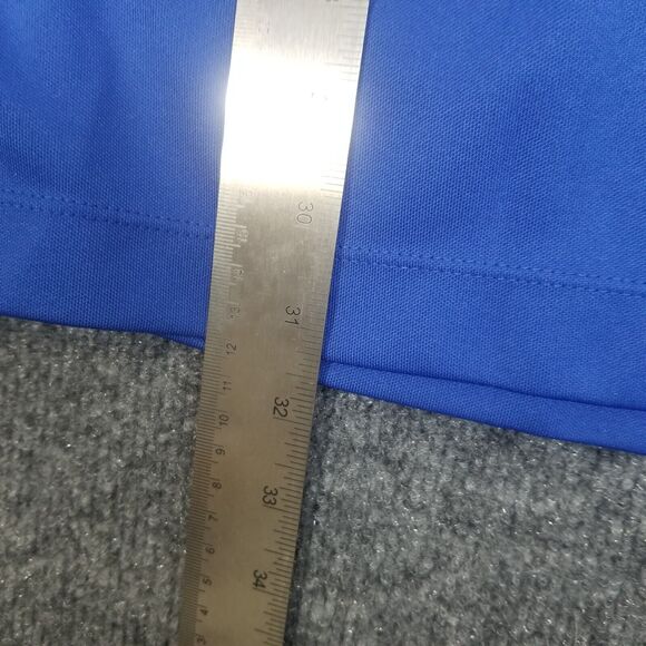 Nike Golf Polo Shirt Men's XL Blue Fit Dry Short Sleeve Swoosh Logo - Picture 9 of 9